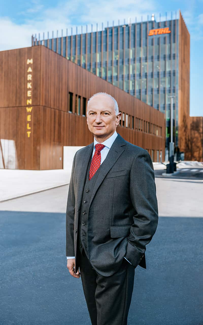 Portrait von Dr. Nikolas Stihl.